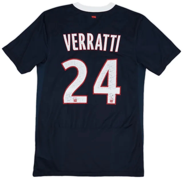 2011-12 Paris Saint-Germain Home Shirt Verratti #24 - 5/10 - (S)