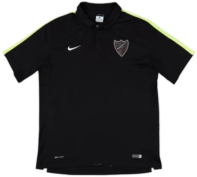 2015-16 Malaga Nike Polo Shirt - 7/10 - (L)
