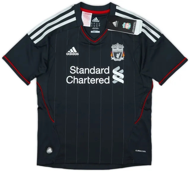2011-12 Liverpool Away Shirt (S.Boys)