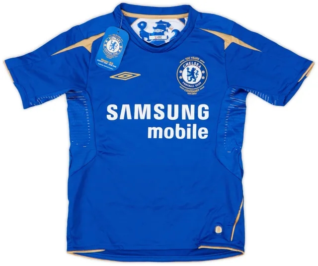 2005-06 Chelsea Centenary Home Shirt (6-7 Years)
