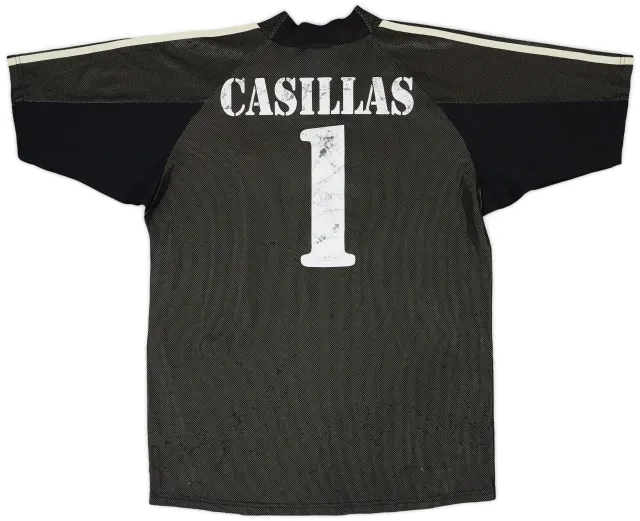 2002-03 Real Madrid Centenary S/S GK Shirt Casillas #1 - 4/10 - (S)