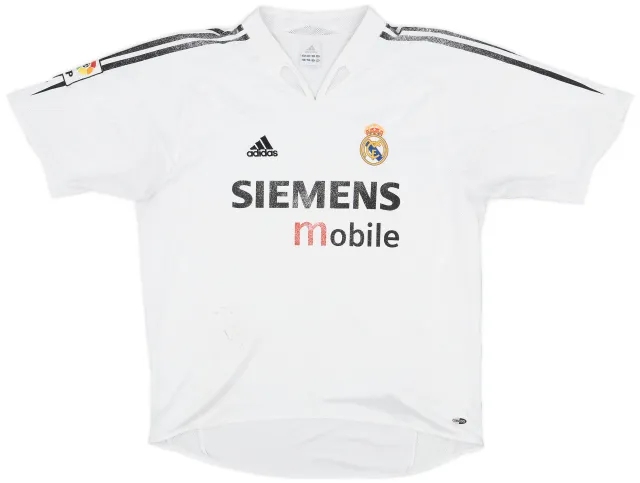 2004-05 Real Madrid Home Shirt - 5/10 - (L)
