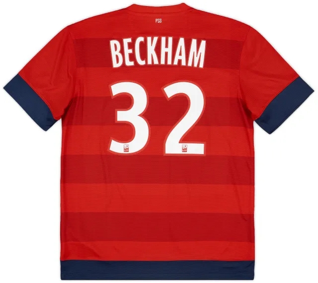 2012-13 Paris Saint-Germain Away Shirt Beckham #32 - 6/10 - (M)