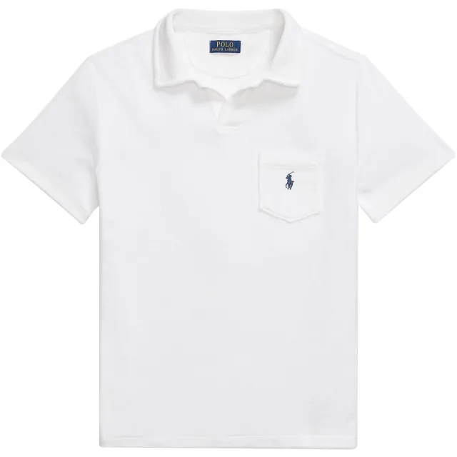 Terry Polo Shirt - White