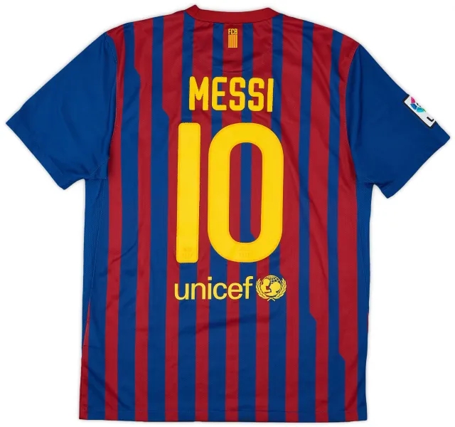 2011-12 Barcelona Home Shirt Messi #10 - 6/10 - (M)