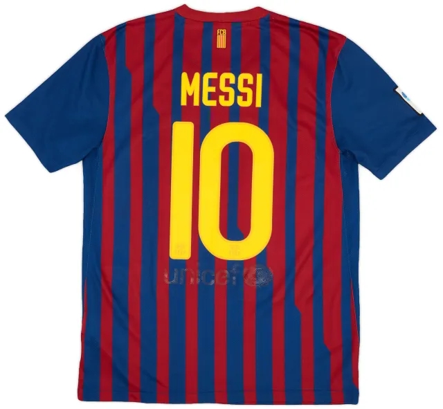 2011-12 Barcelona Home Shirt Messi #10 - 5/10 - (M)