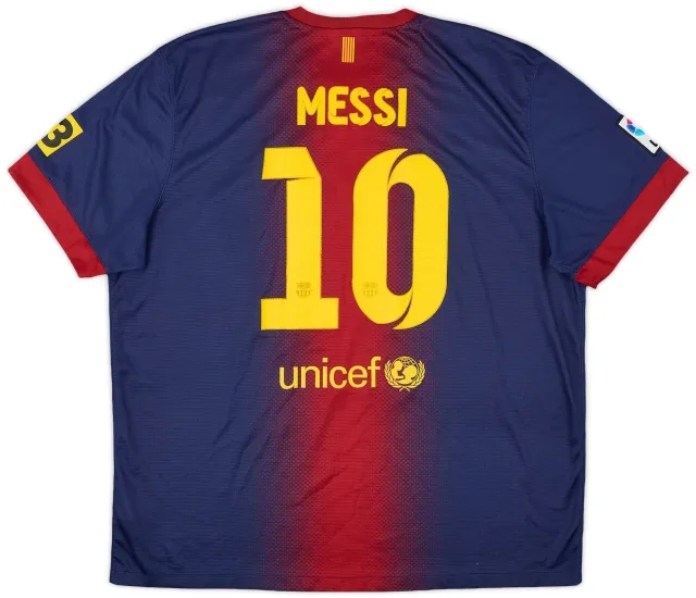 2012-13 Barcelona Home Shirt Messi #10 - 6/10 - (XXL)