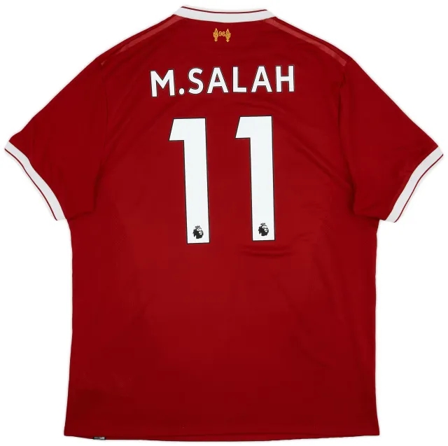 2017-18 Liverpool 125 Years Home Shirt M.Salah #11 - 5/10 - (XL)