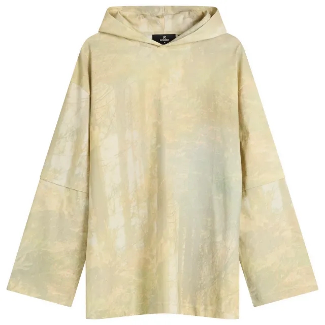 Represent Women's Hideaway Hooded T-shirt Forest Print