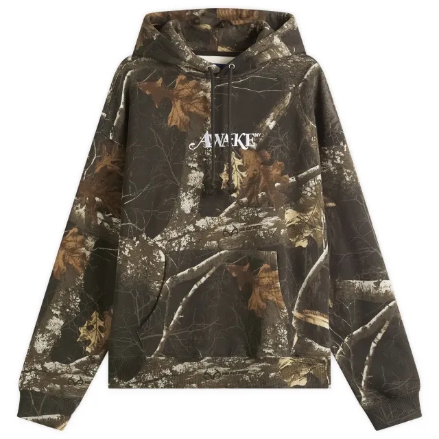Awake NY Men's Classic Logo Hoodie Shadow