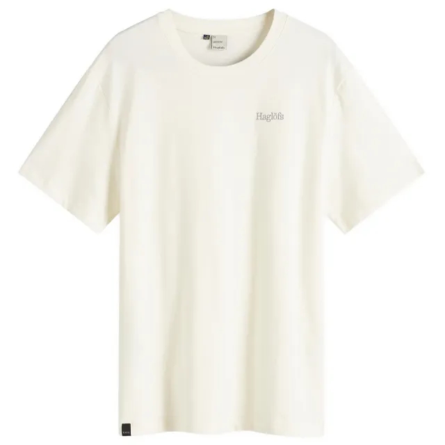 Haglöfs Men's Logo T-Shirt Soft White