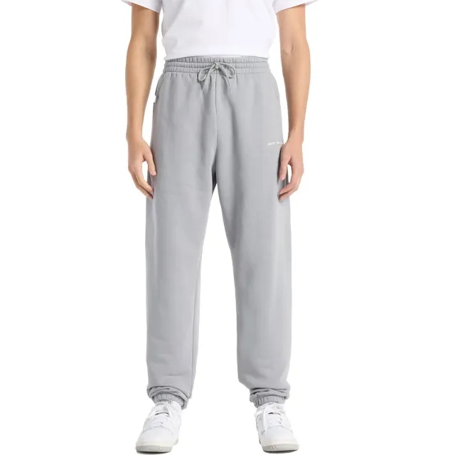 New Balance Men's Reimagined Fleece Graphic Jogger in Grey Poly Fleece