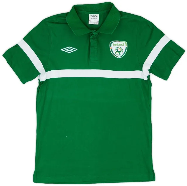 2008-09 Ireland Umbro Polo Shirt - 8/10 - (M)