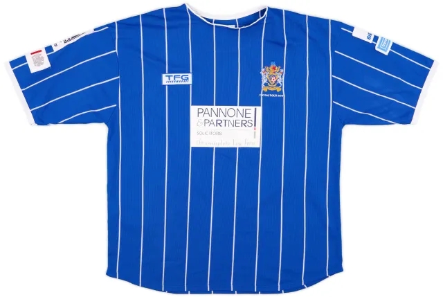 2004 Stockport County Match Issue 'China Tour' Home Shirt #12