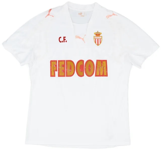 2007-08 Monaco Puma Staff Issue Training Shirt C.F - 4/10 - (M)