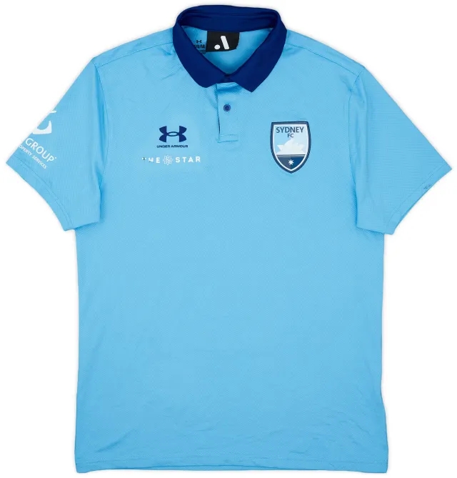 2021-22 Sydney FC Under Armour Polo Shirt - 5/10 - (L)