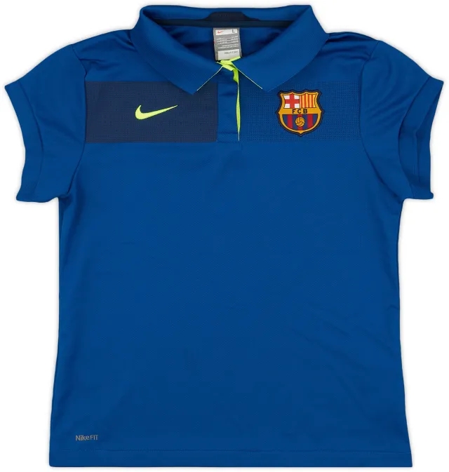 2009-10 Barcelona Nike Polo Shirt - 10/10 - (Women's L)