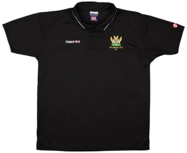 2007-08 Salisbury City Macron Polo Shirt - 9/10 - (XXL)