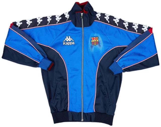 1995-97 Barcelona Kappa Track Jacket - 5/10 - (M)