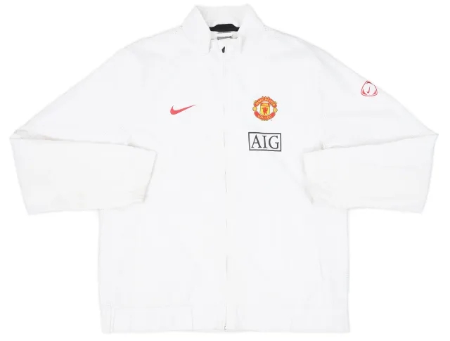 2009-10 Manchester United Nike Track Jacket - 8/10 - (XL)