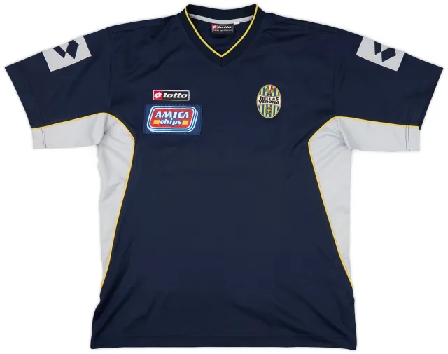 2001-02 Hellas Verona Lotto Training Shirt - 7/10 - (L)