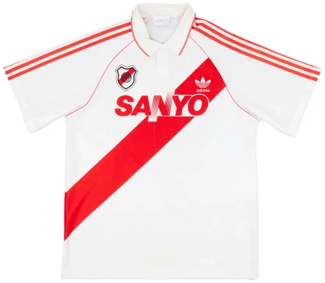 1992-94 River Plate Home Shirt - 8/10 - (L)
