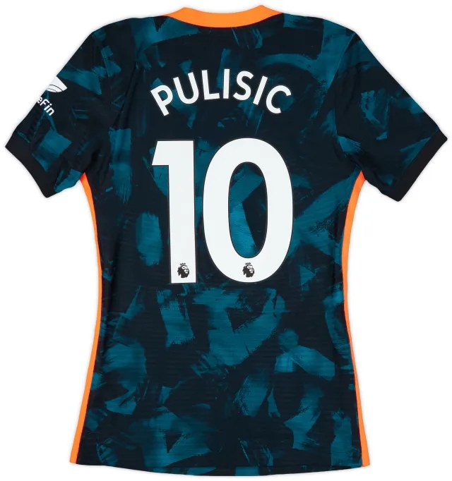2021-22 Chelsea Player Issue Third Shirt Pulisic #10 - 10/10 - (S)