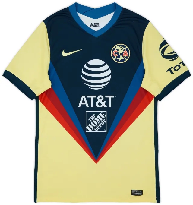 2020-21 Club America Home Shirt - 8/10 - (S)