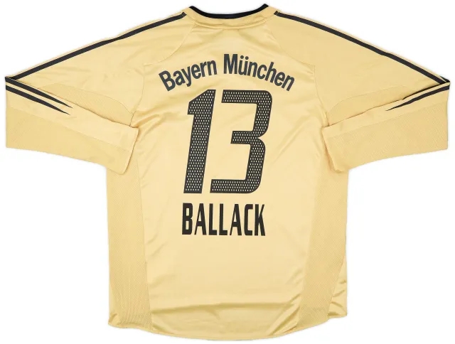 2004-05 Bayern Munich Away L/S Shirt Ballack #13 - 10/10 - (L)