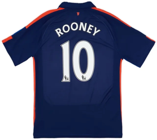 2014-15 Manchester United Third Shirt Rooney #10 - 5/10 - (M)