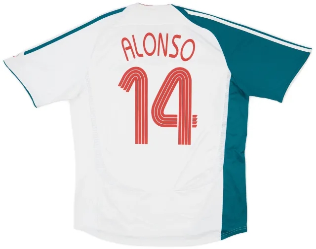 2006-07 Liverpool Third Shirt Alonso #14 - 6/10 - (L)