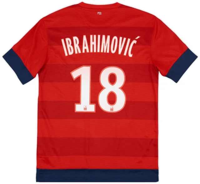 2012-13 Paris Saint-Germain Away Shirt Ibrahimovic #18 - 6/10 - (M)