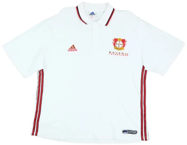 1999-00 Bayer Leverkusen adidas Polo Shirt - 6/10 - (XXL)