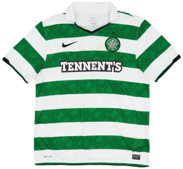 2010-12 Celtic Home Shirt - 4/10 - (L)