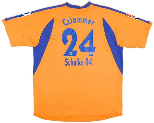 2003-04 Schalke Third Shirt Cziommer #24 - 6/10 - (XL.Boys)