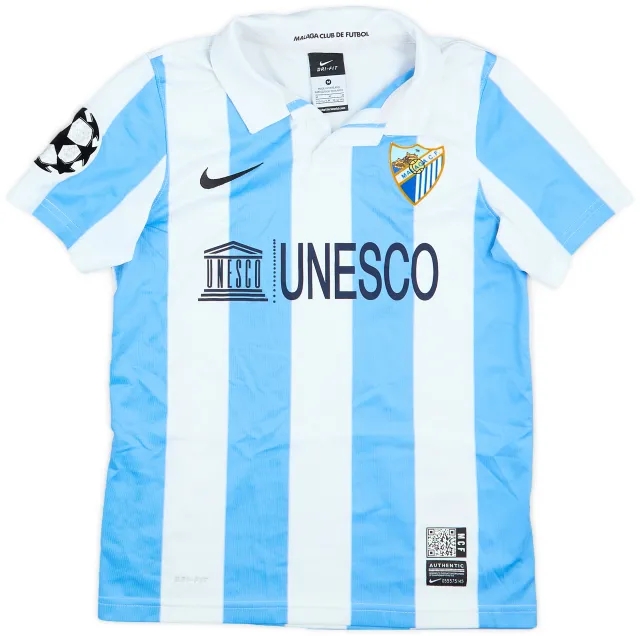 2012-13 Malaga CL Home Shirt - 7/10 - (M.Boys)