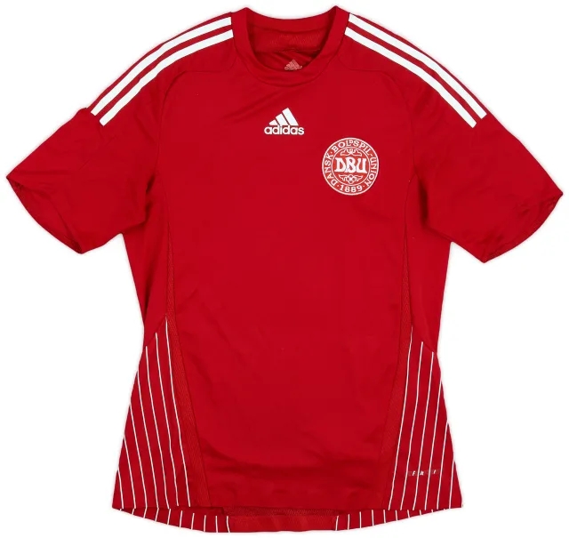 2007-10 Denmark Player Issue Home Shirt - 8/10 - (S)