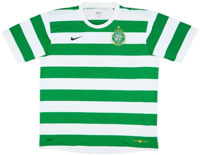 2007-08 Celtic Home Shirt - 3/10 - (XXL)