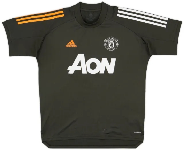 2020-21 Manchester United adidas Training Shirt - 9/10 - (M)