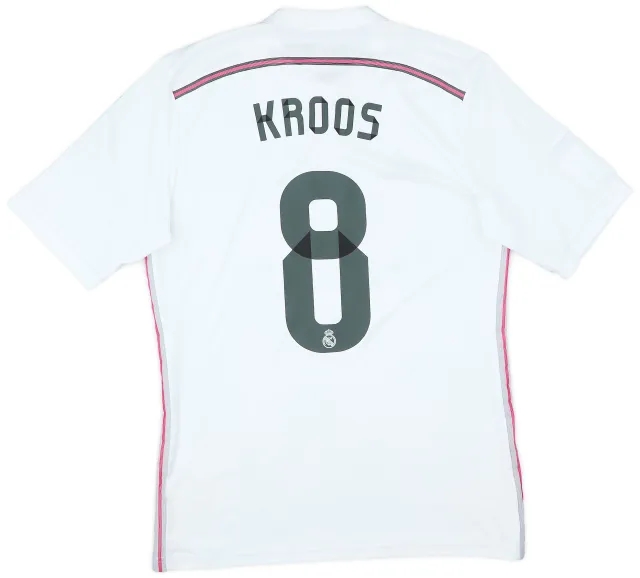 2014-15 Real Madrid Home Shirt Kroos #8 - 6/10 - (M)