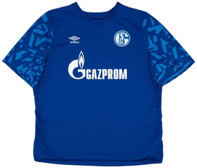 2019-20 Schalke Home Shirt - 9/10 - (XL)