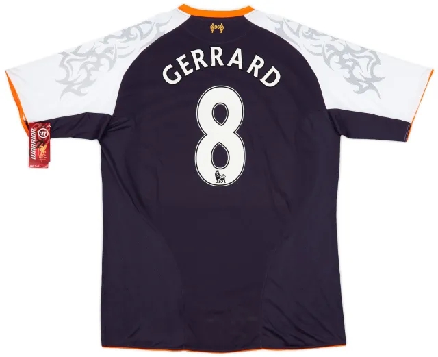 2012-13 Liverpool Third Shirt Gerrard #8 (XXL)