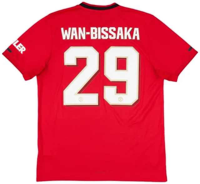 2019-20 Manchester United Home Shirt Wan-Bissaka #29 - 10/10 - (L)