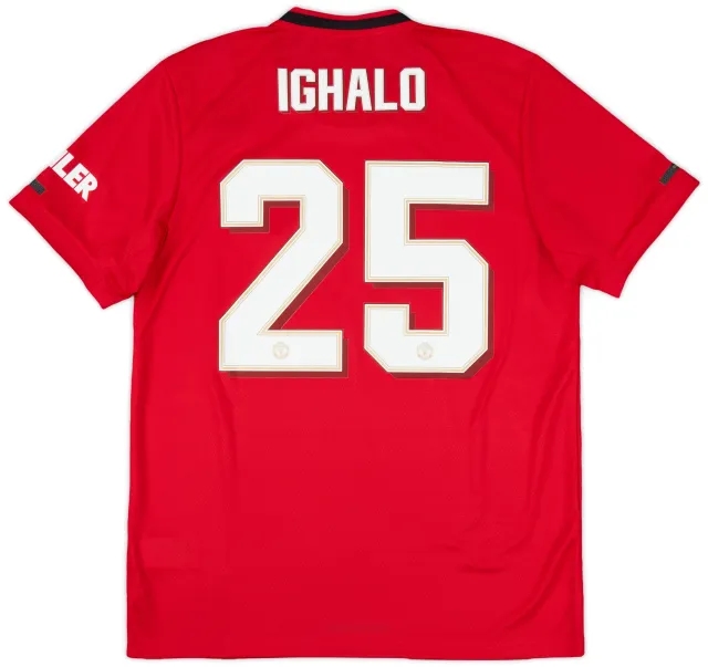 2019-20 Manchester United Home Shirt Ighalo #25 (L)