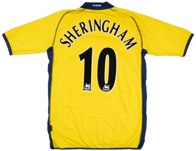 2002-03 Tottenham Third Shirt Sheringham #10 - 8/10 - (XXL)
