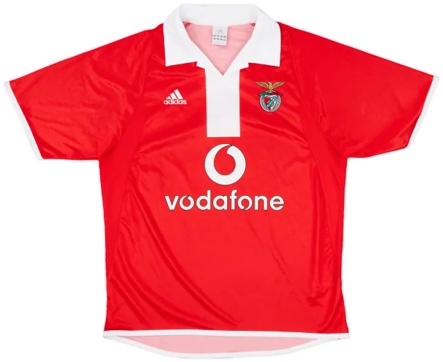 2003-04 Benfica Home Shirt - 8/10 - (M)