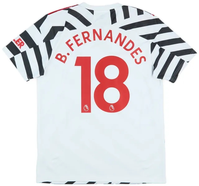 2020-21 Manchester United Third Shirt B.Fernandes #18 - 9/10 - (S)