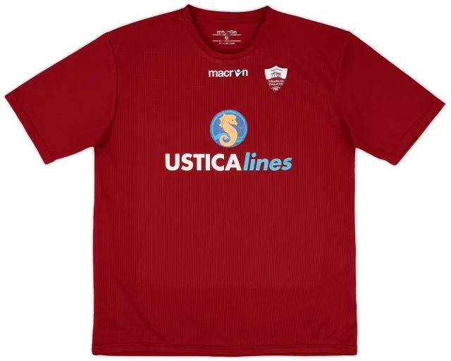 2014-15 Trapani Macron Training Shirt - 7/10 - (M)