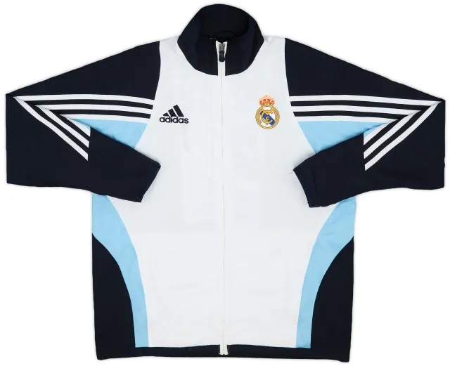 2004-05 Real Madrid adidas Track Jacket - 8/10 - (L.Boys)