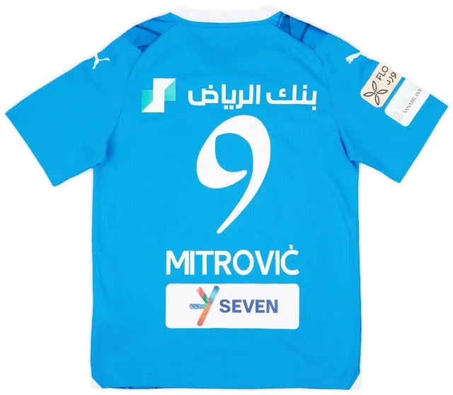 2023-24 Al-Hilal Home Shirt Mitrovic #9 - 9/10 - (S)